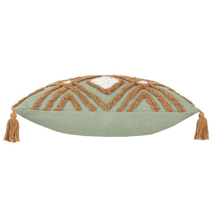 AQUENE 50X50 CUSHION CASE MOSS/MUSTARD