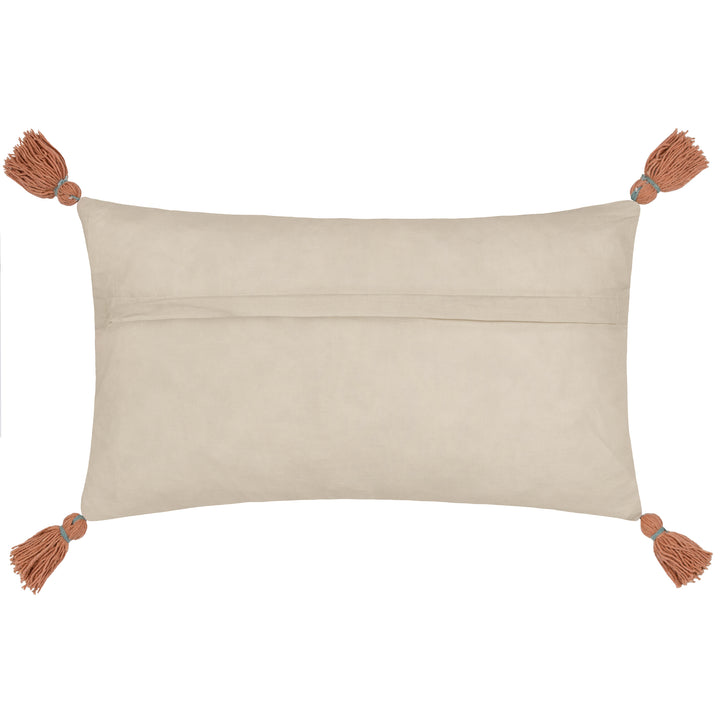 AQUESS 30X50 CUSHION CASE MULTI/CORAL