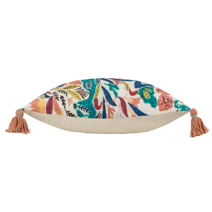 AQUESS 30X50 CUSHION CASE MULTI/CORAL