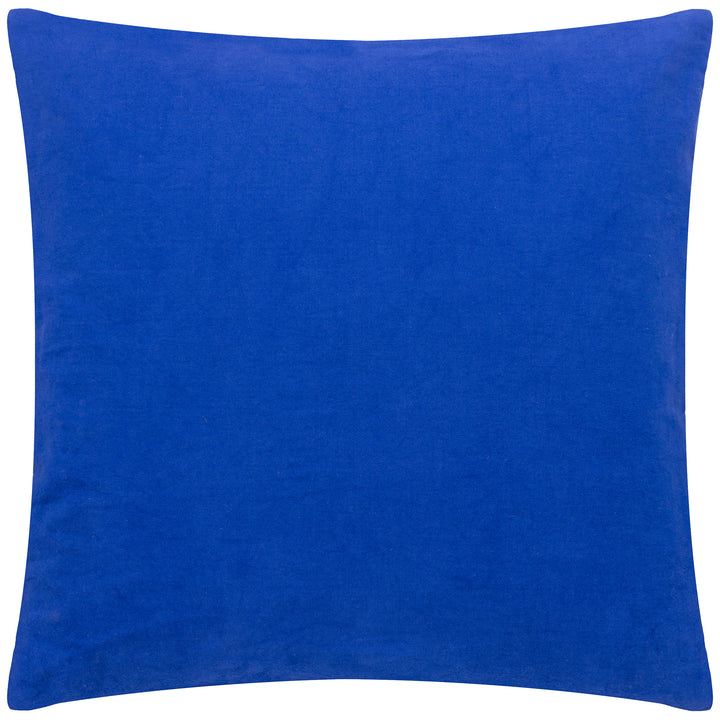 ARCHIE 45X45 CUSHION CASE COBALT/PINK