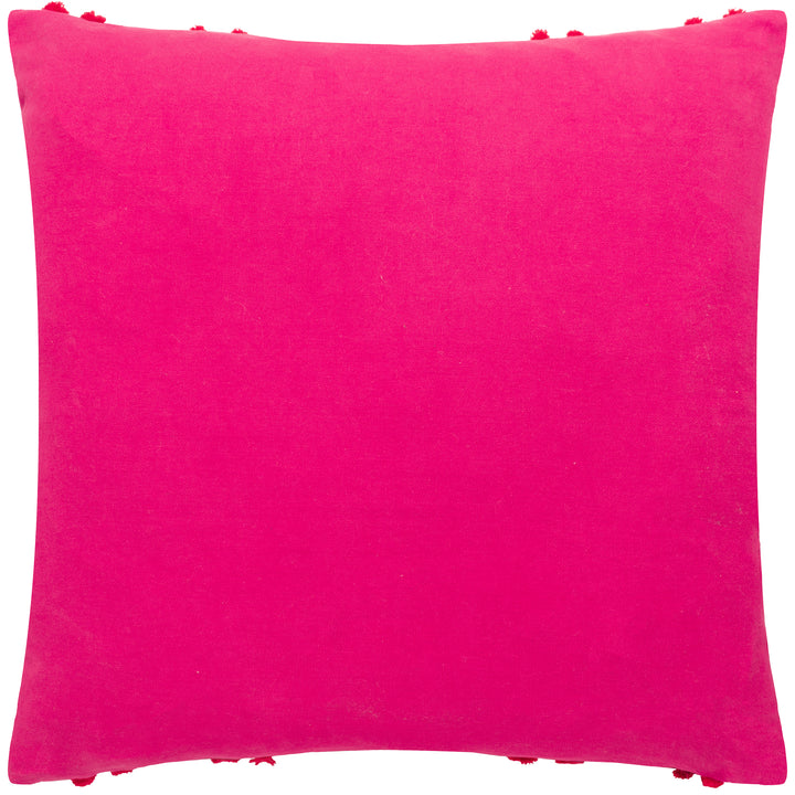 ARCHIE 45X45 CUSHION CASE PINK/RED