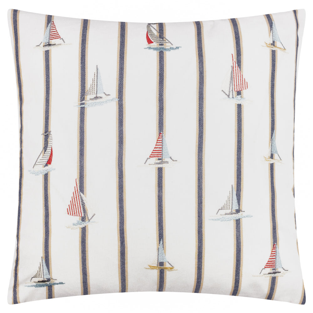 Abersoch Regatta 45x45 Cushion Case Ecru - image 2