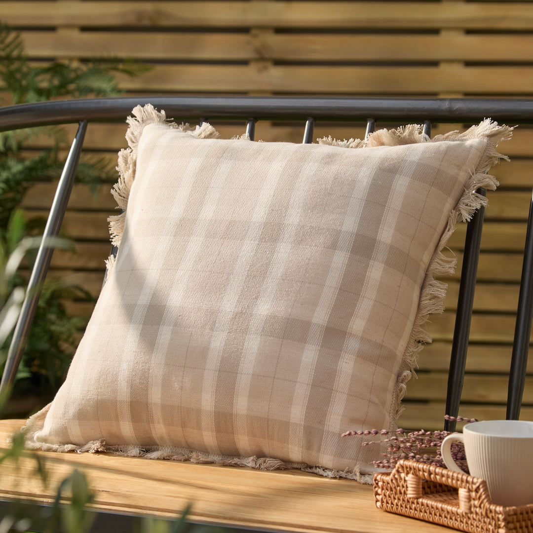 Arrochar 50x50 Outdoor Cushion Case Nut