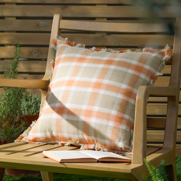 Arrochar 50x50 Outdoor Cushion Case Russet