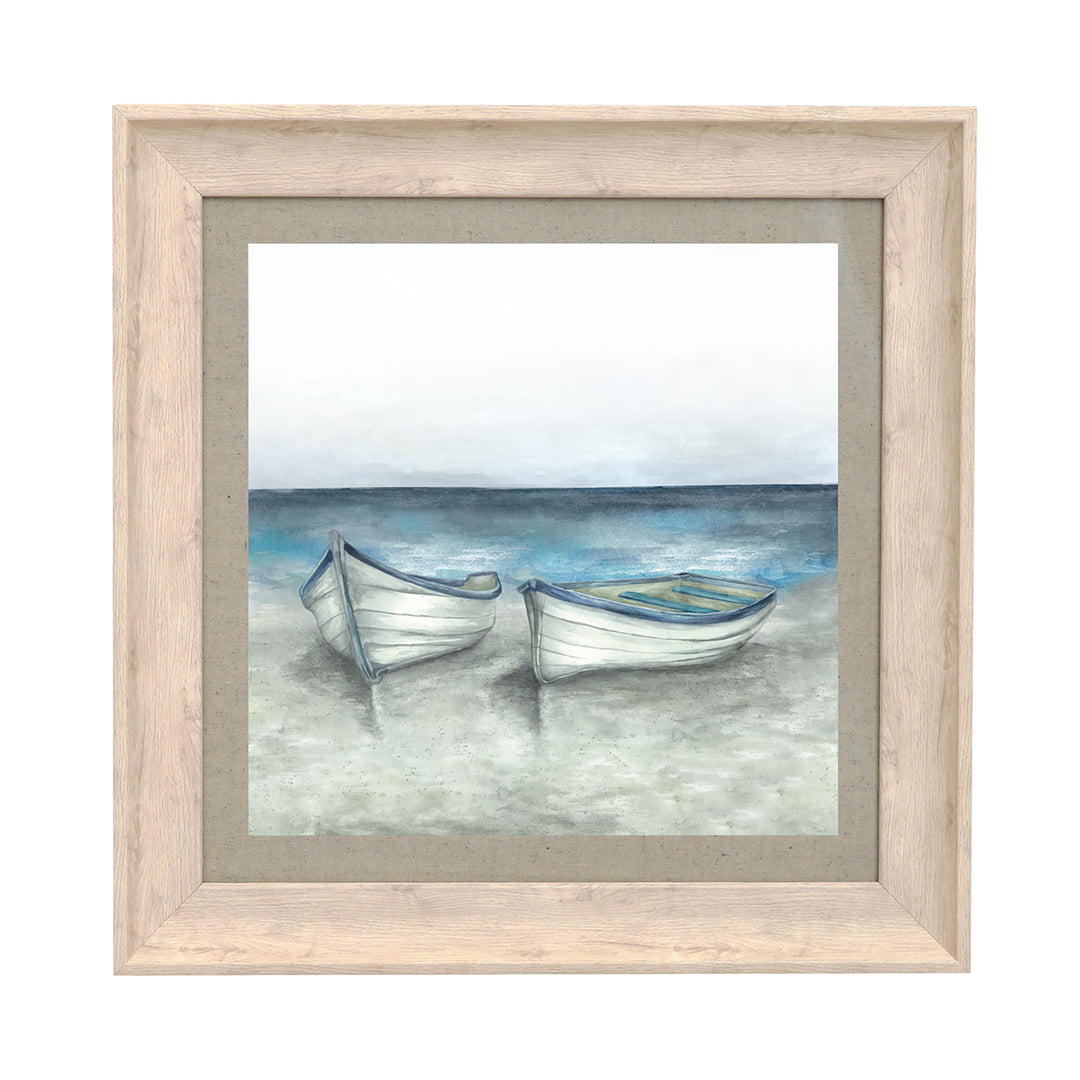 FRAME BIRCH ASHORE INDIGO 46X46
