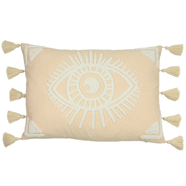 ASHRAM EYE 35X50 CUSHION CASE BLUSH