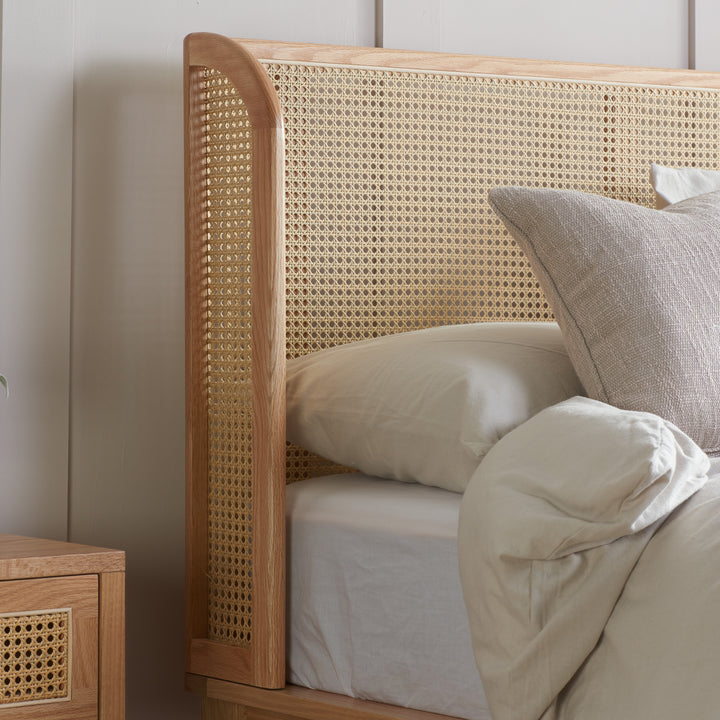 Astrid Double Rattan Bed