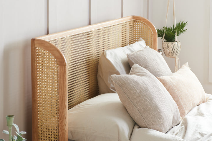 Astrid King Rattan Bed
