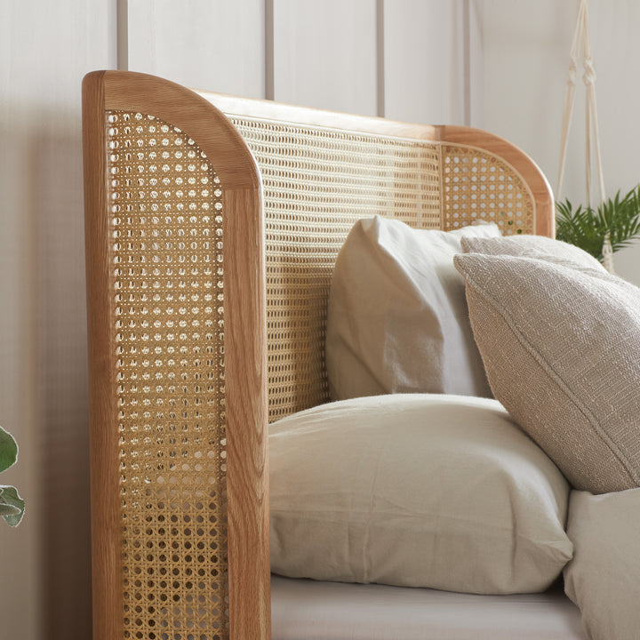 Astrid Double Rattan Bed