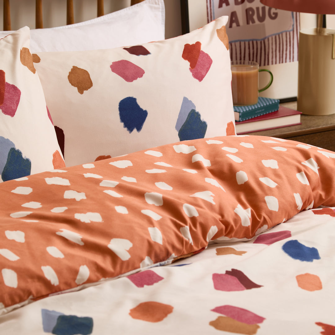 Astrid Double Duvet Set Multi / Orange - image 3