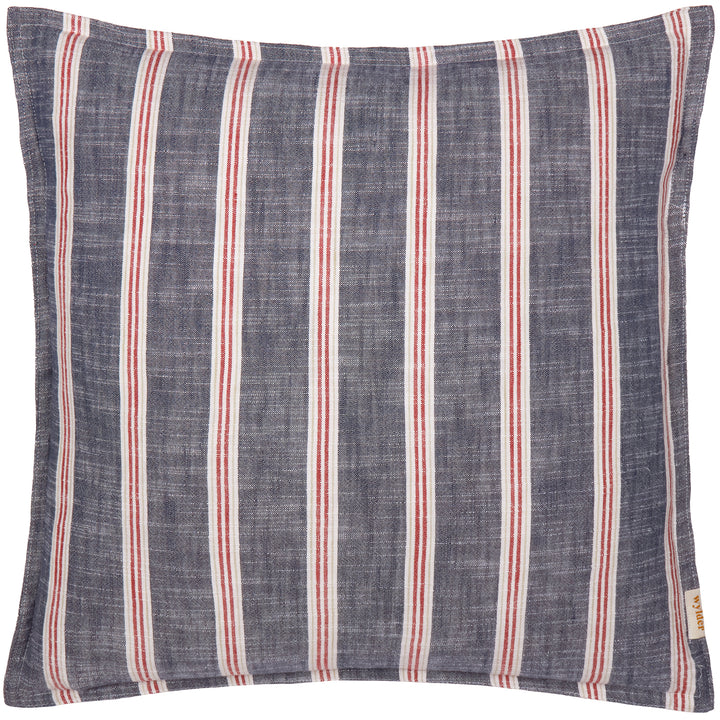 Abersoch Stripe 50x50 Cushion Case Regatta Red - image 2