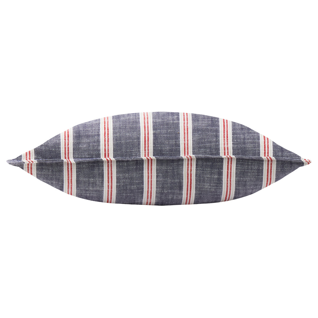 Abersoch Stripe 50x50 Cushion Case Regatta Red - image 3