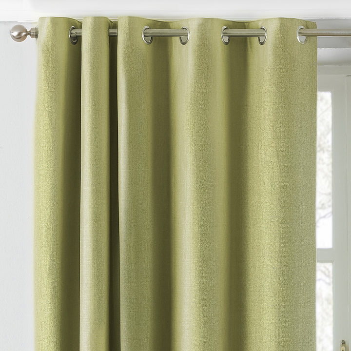 ATLANTIC RING TOP CURTAINS GREEN