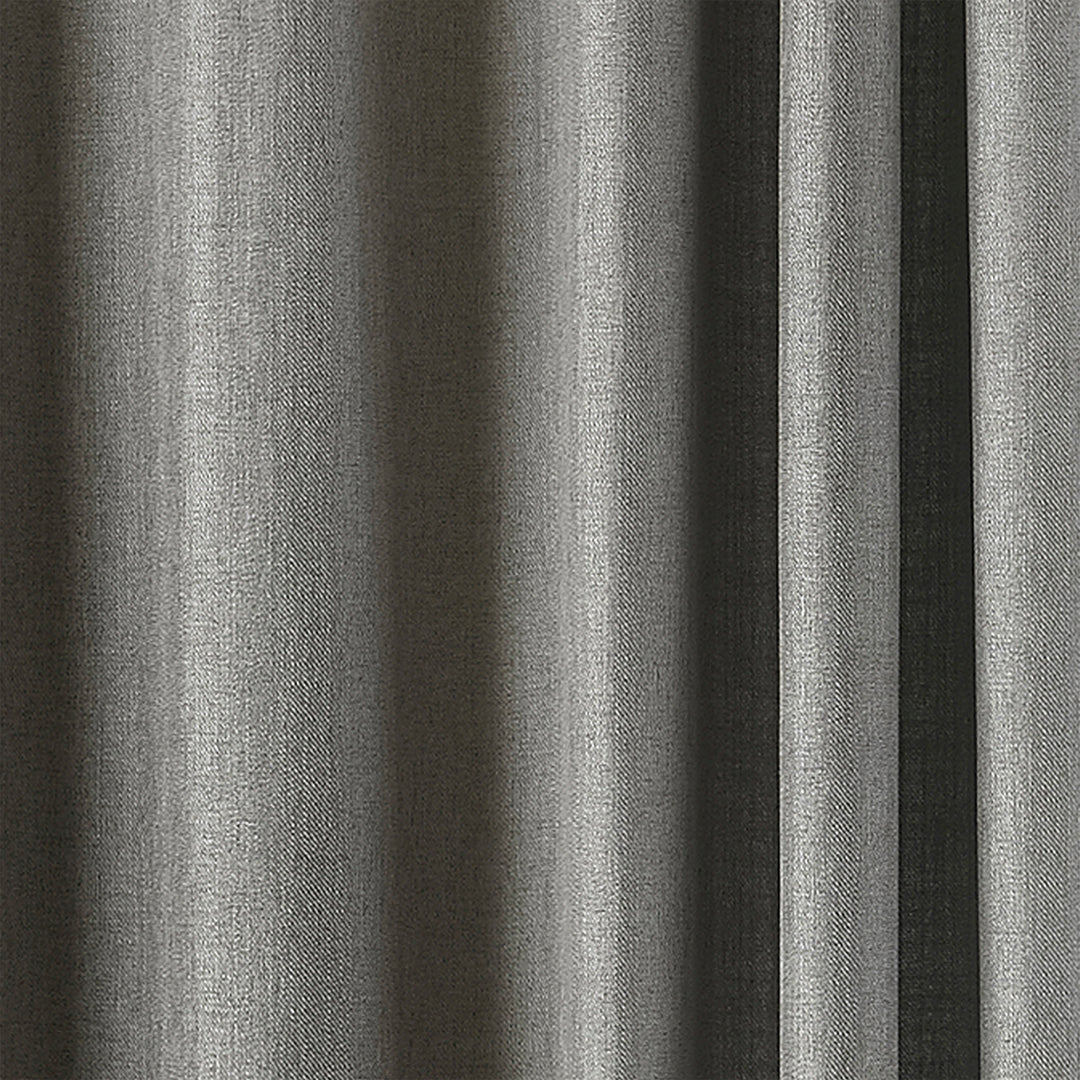 ATLANTIC RING TOP CURTAINS GREY