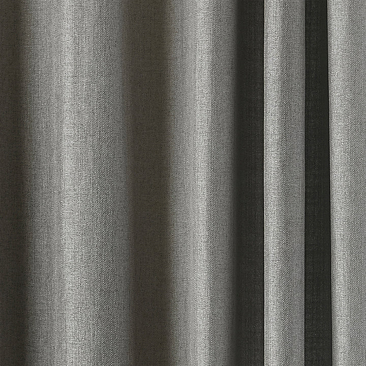 ATLANTIC RING TOP CURTAINS GREY