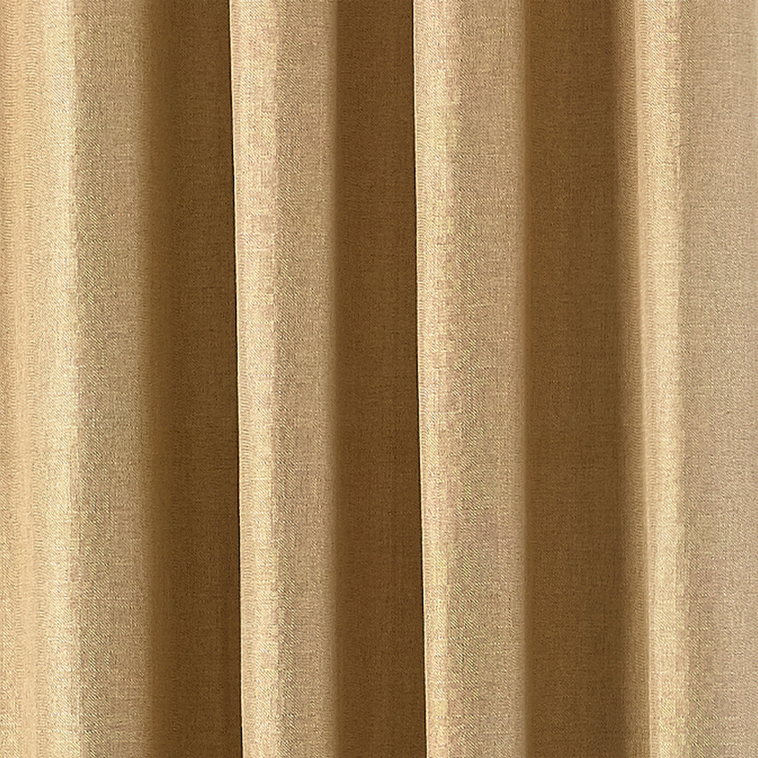 ATLANTIC RING TOP CURTAINS OCHRE