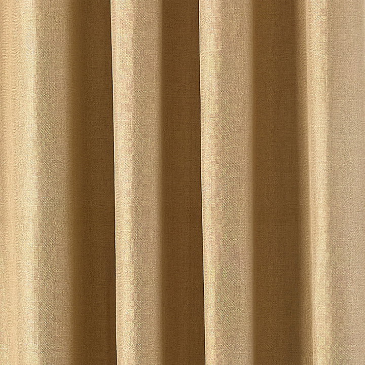 ATLANTIC RING TOP CURTAINS OCHRE