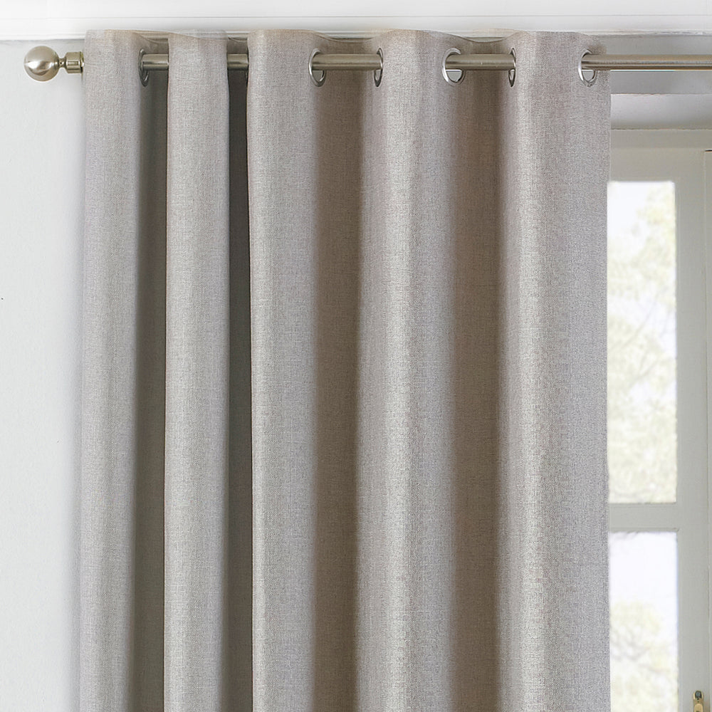 Atlantic 229x183 Ring Top Curtains Natural - image 2