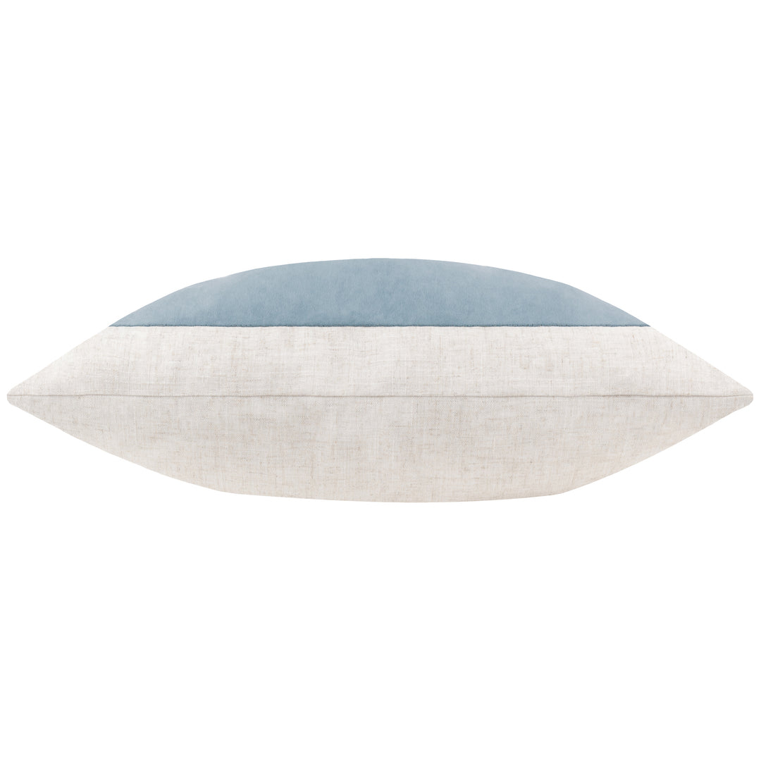 AUDEN 50X50 CUSHION CASE DUSTY BLUE