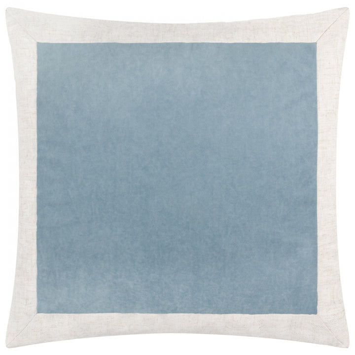 AUDEN 50X50 CUSHION CASE DUSTY BLUE