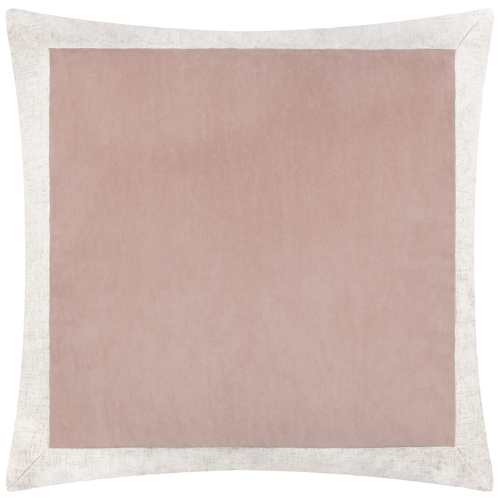 AUDEN 50X50 CUSHION CASE DUSTY ROSE