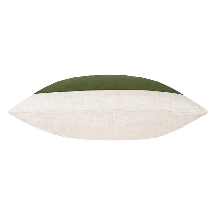 AUDEN 50X50 CUSHION CASE OLIVE OIL