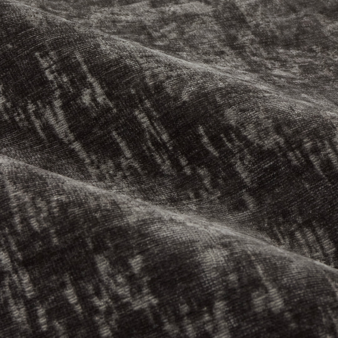 Aurelio Chenille 229x137 Eyelet Curtains Charcoal - image 5