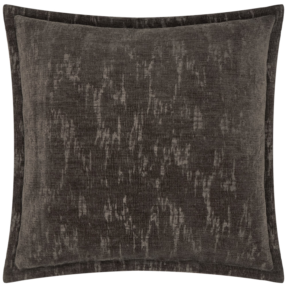 Aurelio Chenille 45x45 Cushion Case Charcoal - image 2