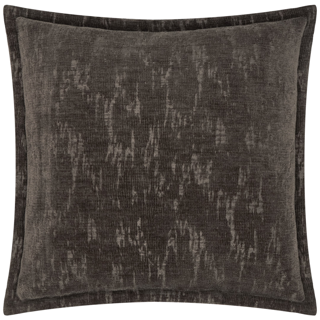 Aurelio Chenille 45x45 Cushion Case Charcoal - image 2