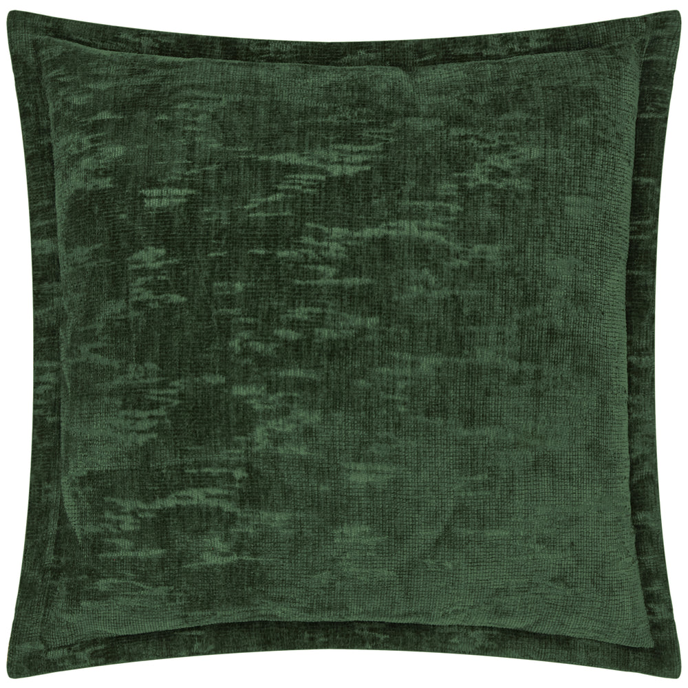 Aurelio Chenille 45x45 Cushion Case Emerald - image 2