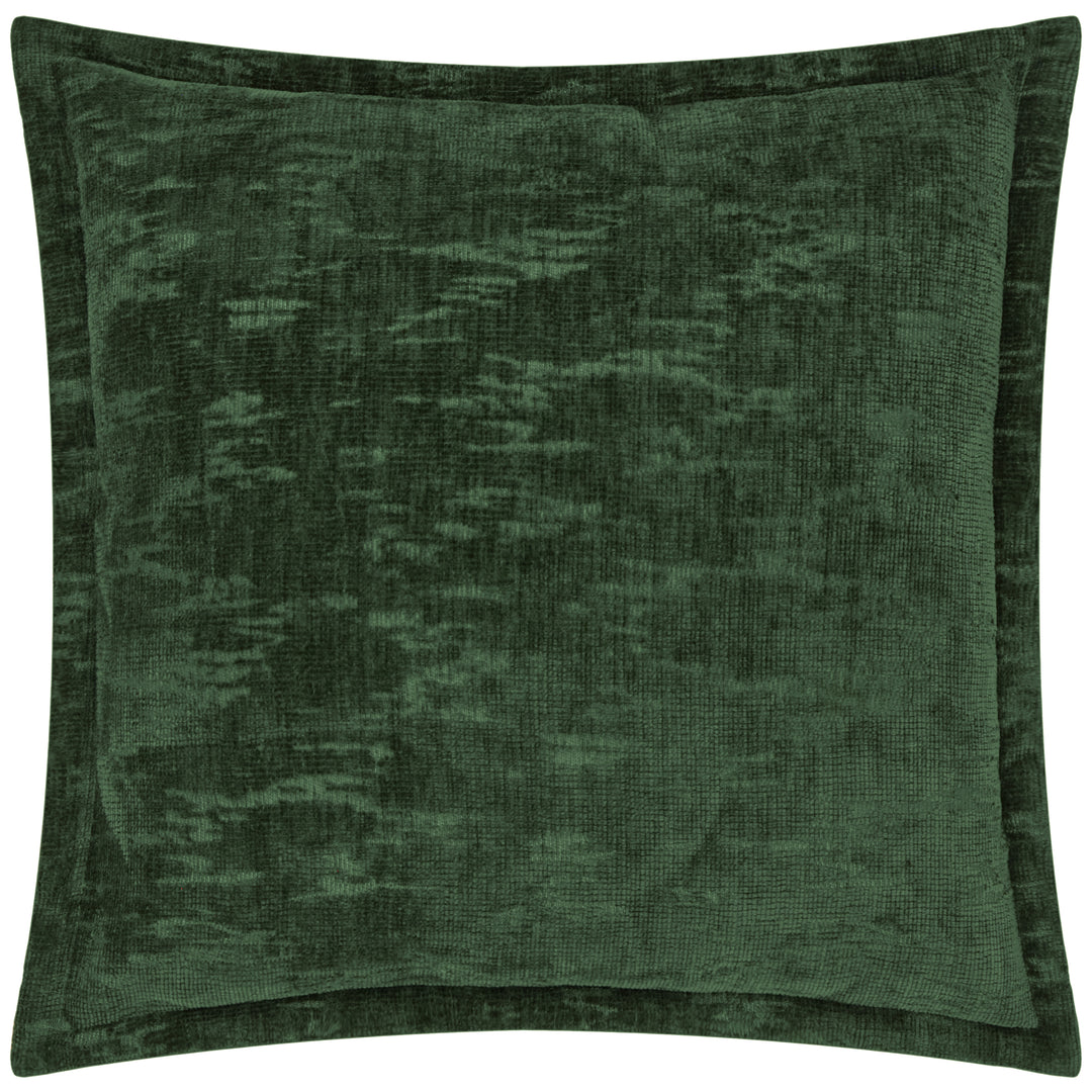 Aurelio Chenille 45x45 Cushion Case Emerald - image 2