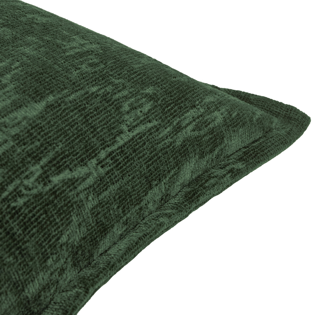 Aurelio Chenille 45x45 Cushion Case Emerald - image 3