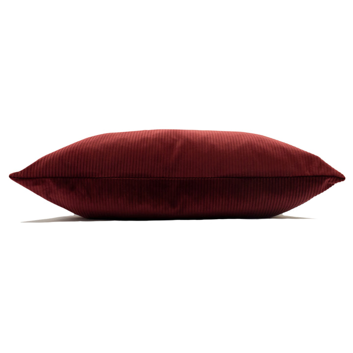 AURORA 45X45 CUSHION CASE OX BLOOD