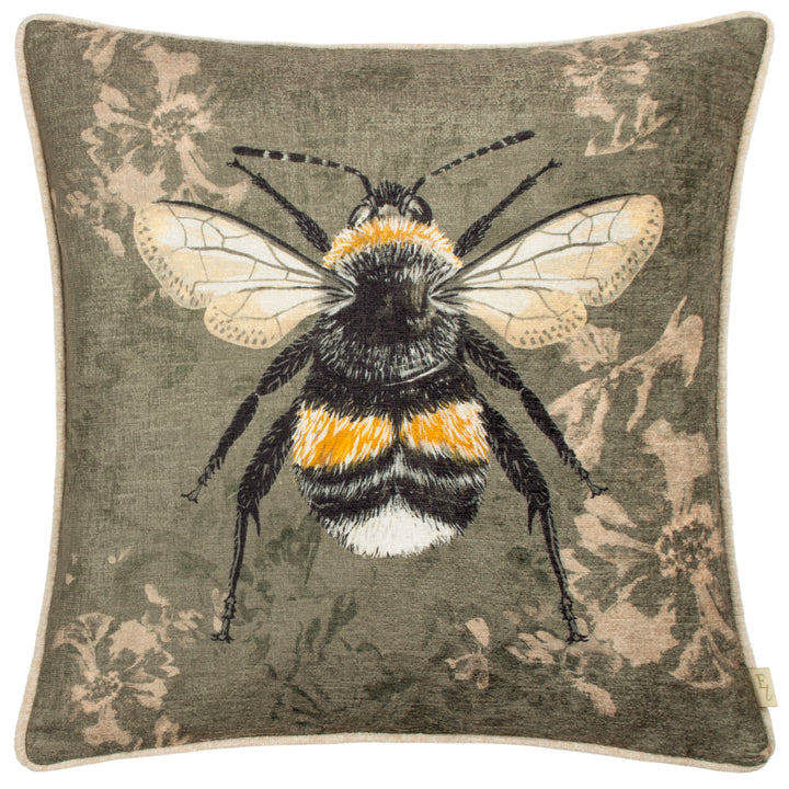 AVEBURY BEE 43X43 CUSHION CASE SAGE