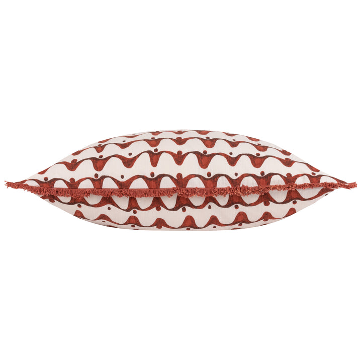AVERY 40X60 CUSHION CASE CHESTNUT RED