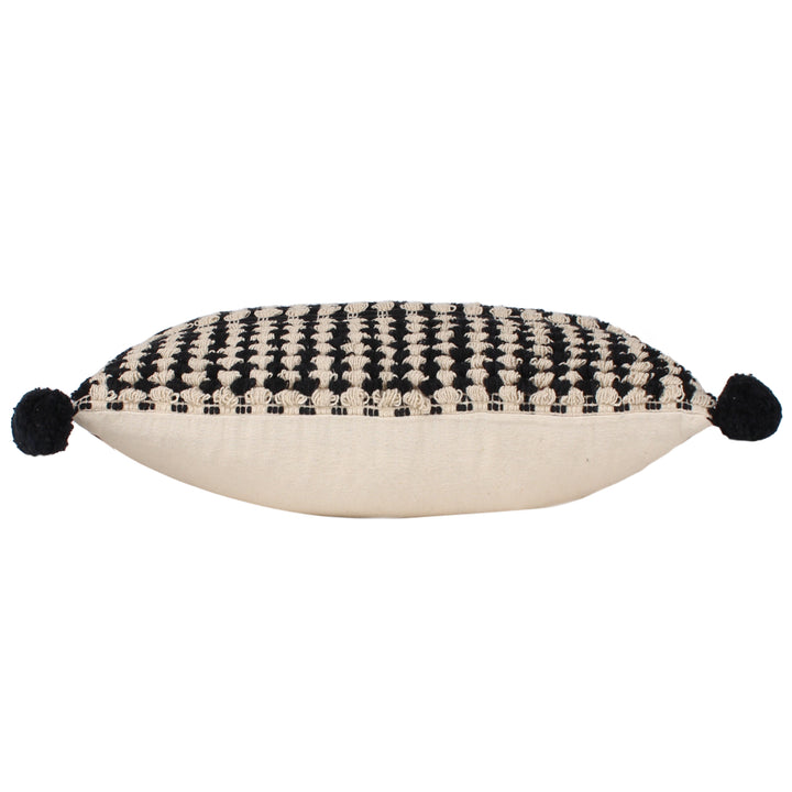 AYAAN 30X50 CUSHION CASE BLACK