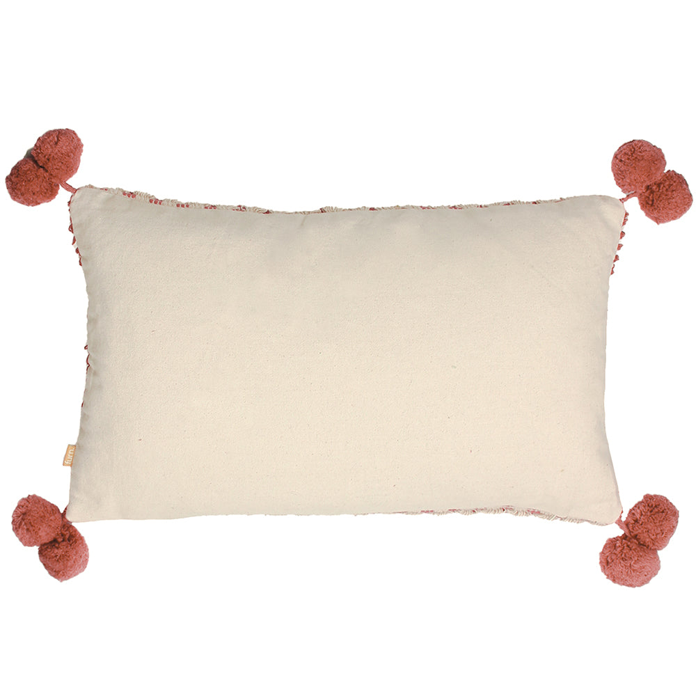 AYAAN 30X50 CUSHION CASE BRICK