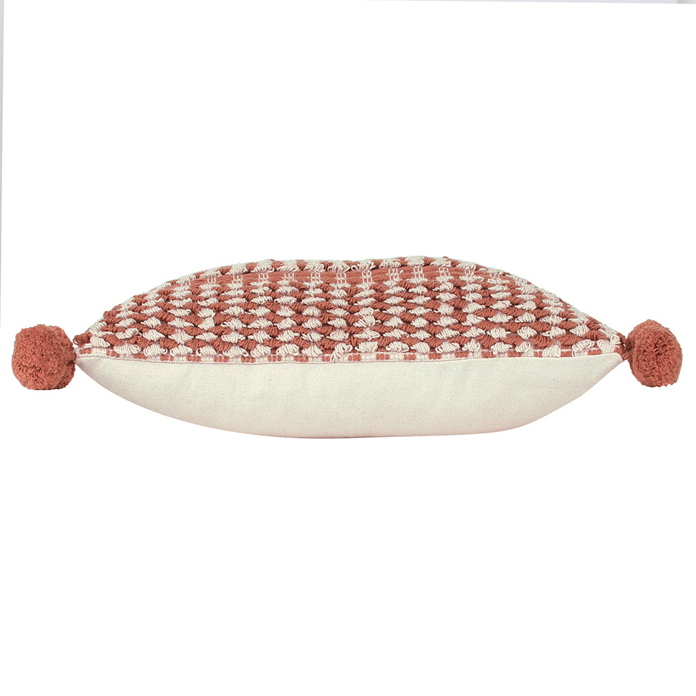 AYAAN 30X50 CUSHION CASE BRICK