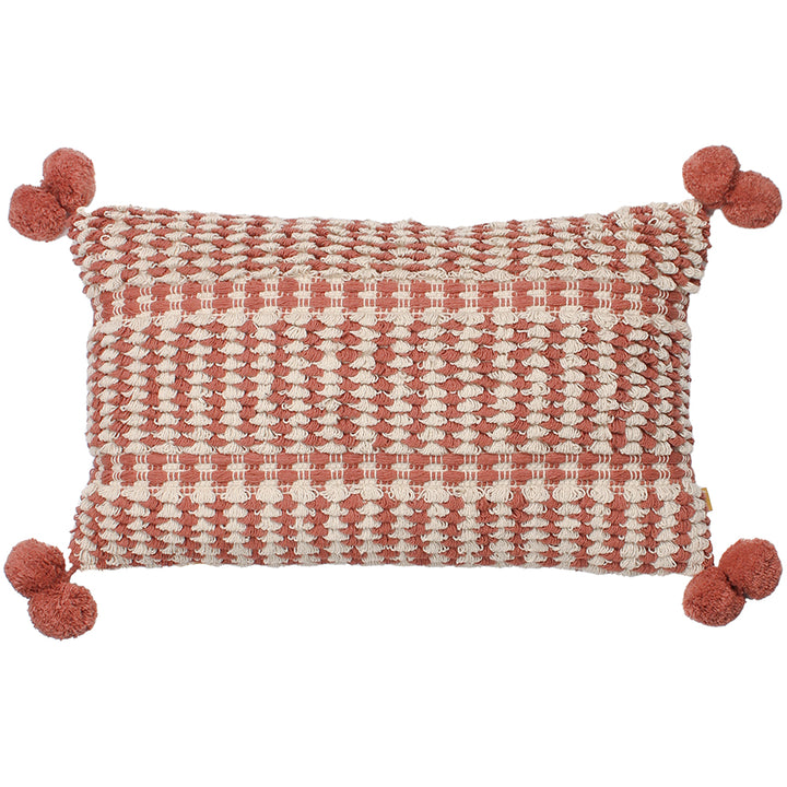 AYAAN 30X50 CUSHION CASE BRICK