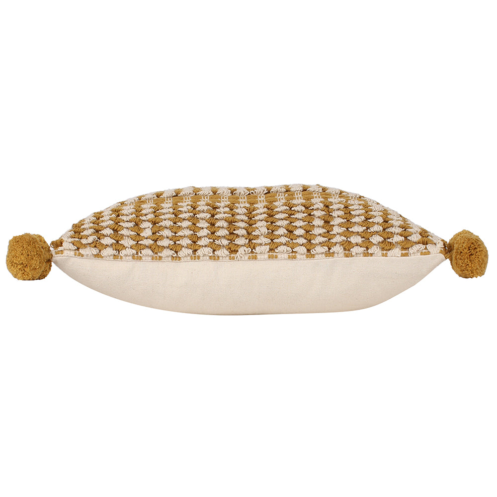 AYAAN 30X50 CUSHION CASE MUSTARD