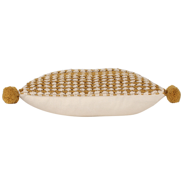 AYAAN 30X50 CUSHION CASE MUSTARD