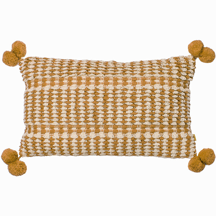AYAAN 30X50 CUSHION CASE MUSTARD