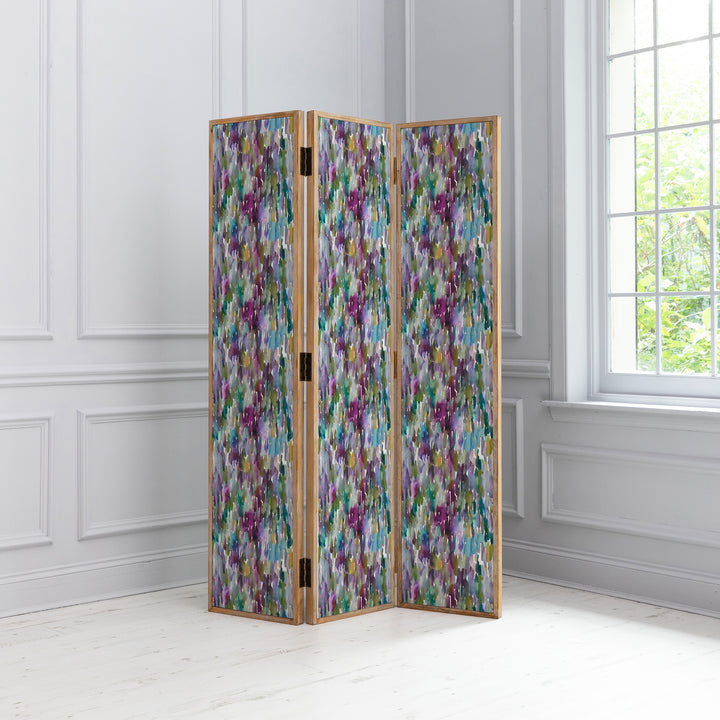 ANTIQUE GREY ROOM DIVIDER AZIMA INDIGO