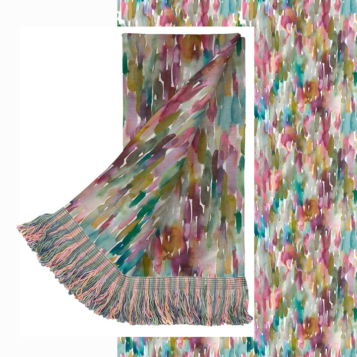 AZIMA 136X200 THROW LOTUS