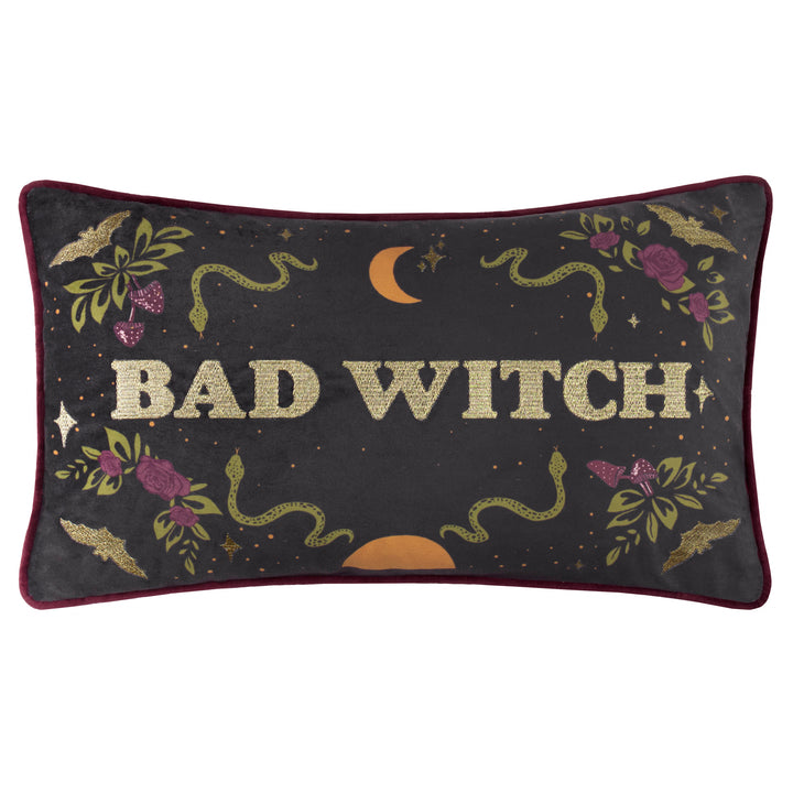 BAD WITCH 30X50 CUSHION CASE BLACK MAGIC
