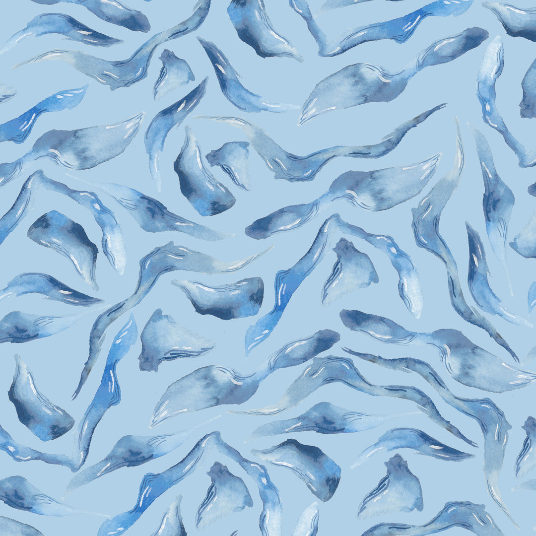 Balaya Wallpaper Cobalt Sample - image 3
