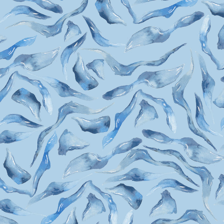 Balaya Wallpaper Cobalt Sample - image 3
