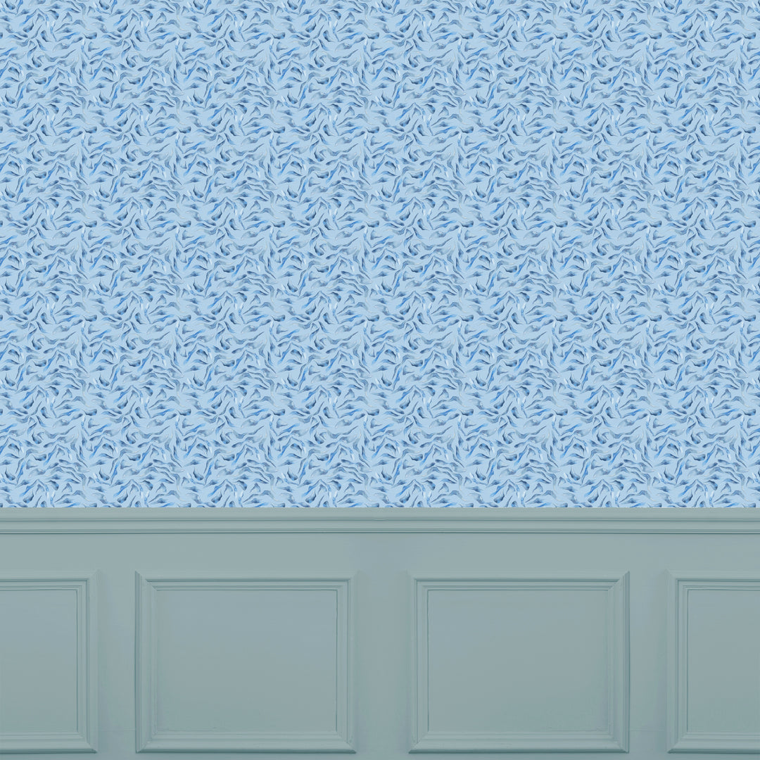 Balaya Wallpaper Cobalt Sample - image 2