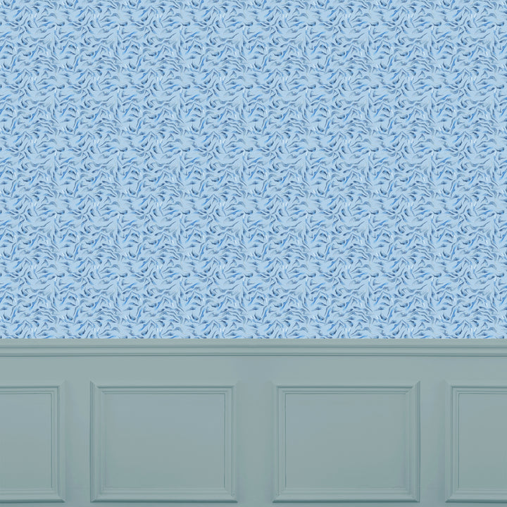 Balaya Wallpaper Cobalt Sample - image 2