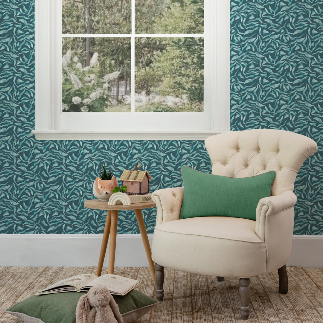 Balaya Wallpaper Teal